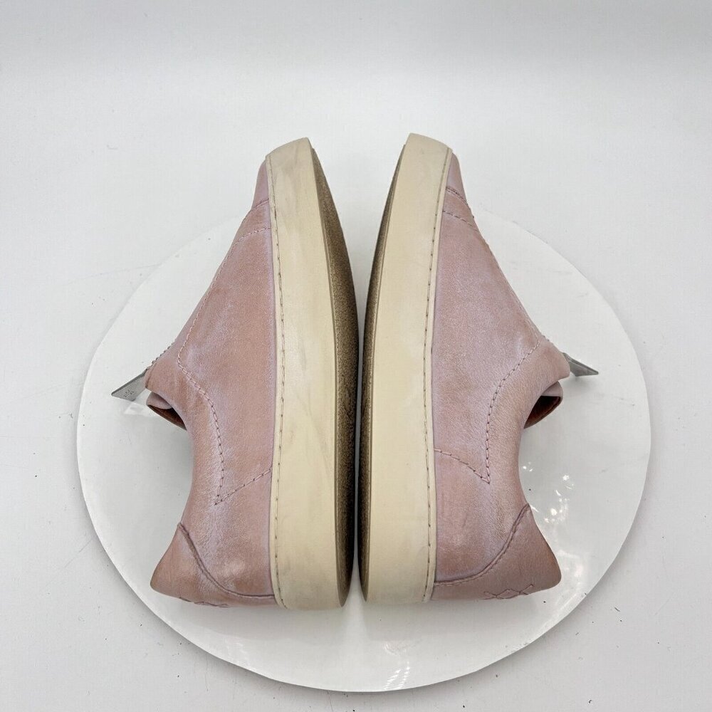 Frye Rebel Lena Zip Women Size 8M Pink Soft Leather Front Zip Casual Shoes - Picture 6 of 12